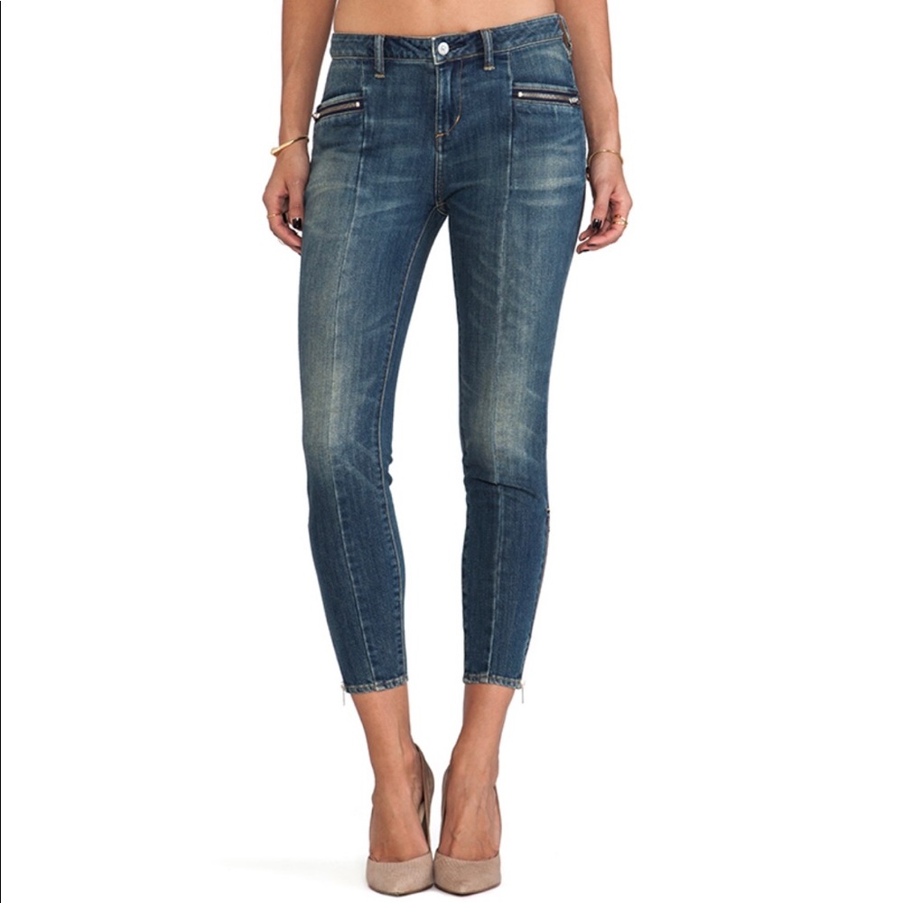 Paper Denim & Cloth Ankle Zip Skinny Jeans Revolve - Picture 2 of 8